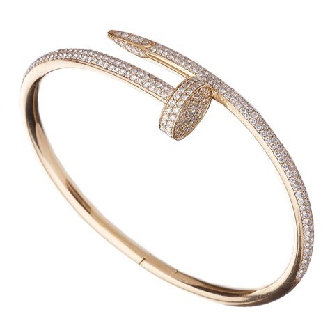 bracelet clou diamant cartier